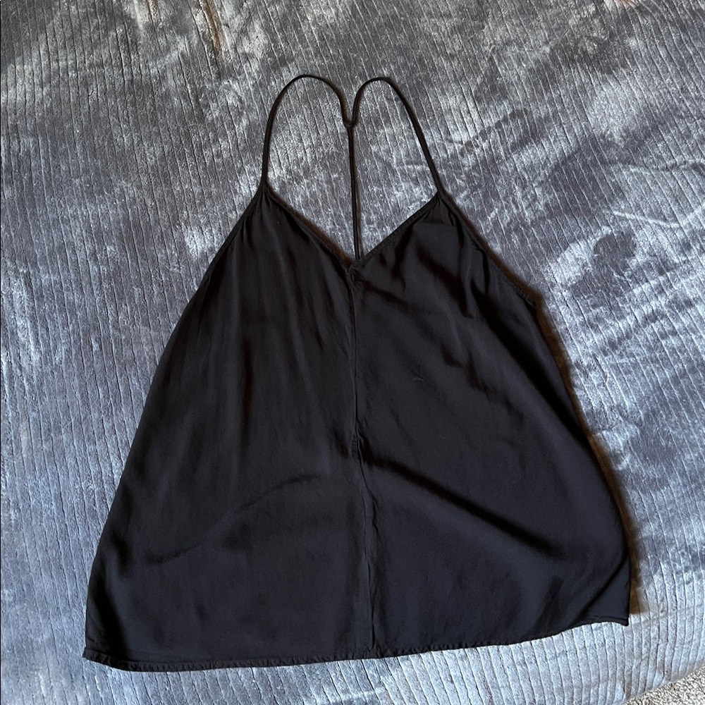 True Religion Black Spaghetti Strap Camisole